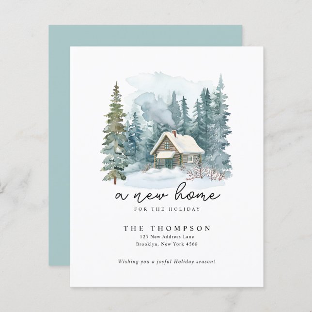 BUDGET Holiday Neue Zuhause Handwriting-Skriptbewe (Vorne/Hinten)