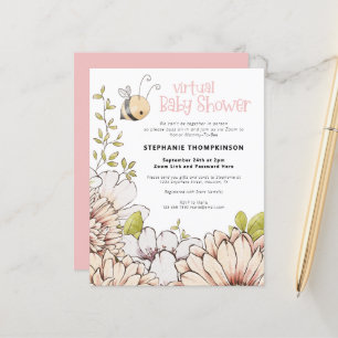 Budget Hummel Virtual Baby Dusche Einladung