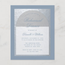 Budget Imitate Silver Dusty Blue Probe Dinner