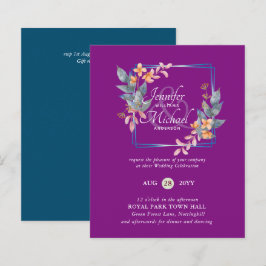 BUDGET Jardin Feuilles Mariages de automne Invitat