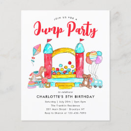 Budget JUMP PARTY Bounce House Trampolin Geburtsta