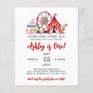 Budget Karneval Circus Ausstellung Party Geburtsta