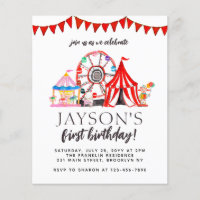 Budget Karneval Circus Country Fair Kindergeburtst