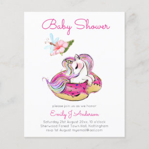 BUDGET Kinderdusche Niedlich Einhorn Donut Girls P
