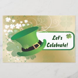 Budget Kleeblatt St Patricks Day Party Einladung