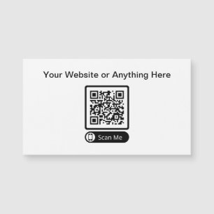 Budget Kleine Menge QR Code Business Card Magnet