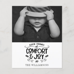 Budget Komfort und Freude Moderne Rustikale Ferien Flyer