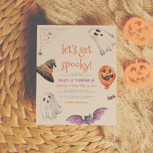Budget Lasst uns lustige Halloween Geburtstagspart