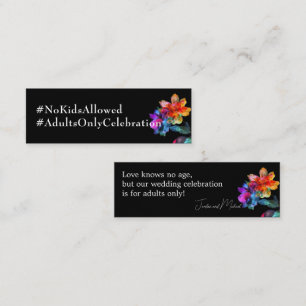 Budget🌈 LGBTQ Blüten und Stolz Erwachsene-only Mini Visitenkarte