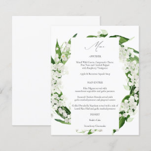 Budget Lily of the Valley Floral Menu
