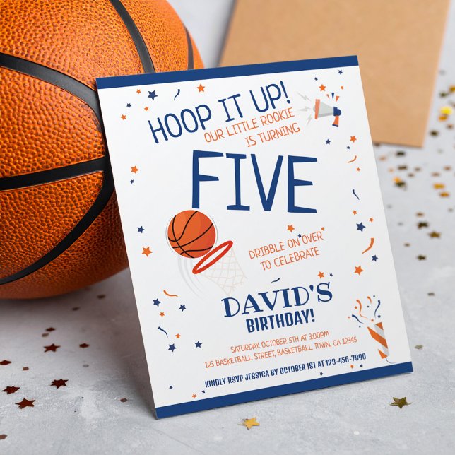 Budget Little Rookie Basketball Blue Geburtstag (Von Creator hochgeladen)