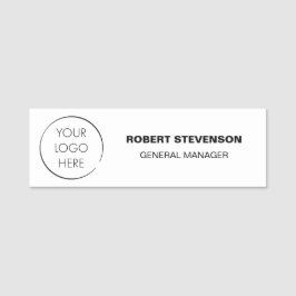 Budget Logo Business Store Identification Badge, Namensschild