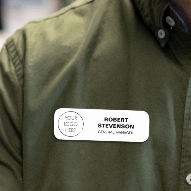 Budget Logo Business Store Identification Badge, Namensschild (Von Creator hochgeladen)