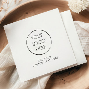 Budget-Logo-Serviette, Geschäft Marketing Branded Serviette