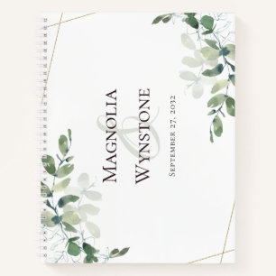 BUDGET Mariage Eucalyptus Green Livre d'or