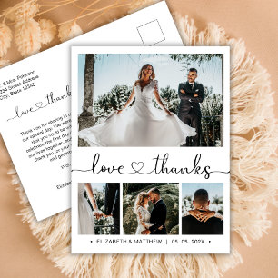 Budget Mariage Merci 4 Photo Collecte Carte postal