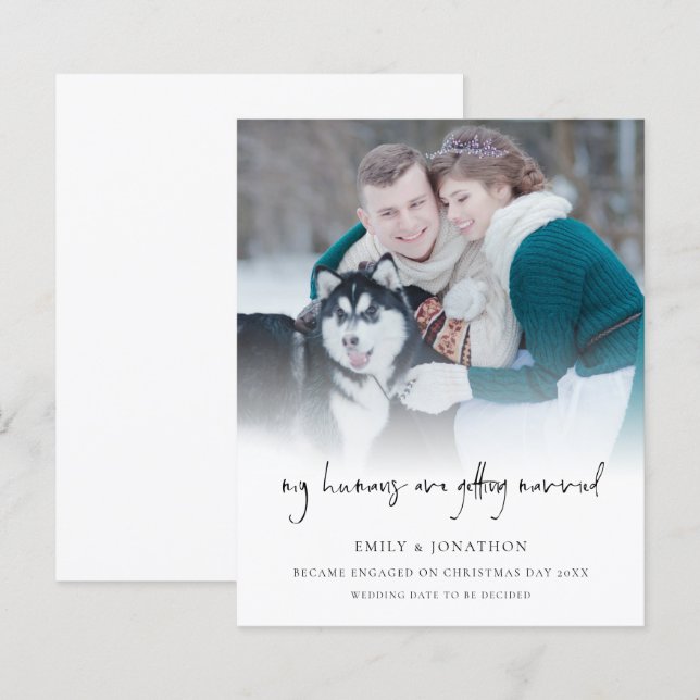 Budget Meine Menschen werden heiraten Foto Verlobu (Vorne/Hinten)