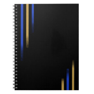 Budget-Minimalist-Gestreift Notizblock