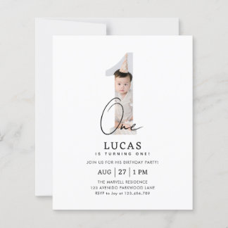 BUDGET Minimalistisch Boho 1. Brithday Foto