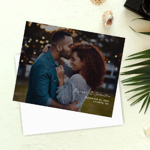 Budget Minimalistisch Chic Foto H Save the Date 2B