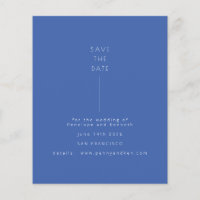 Budget Minimalistisch Modernes Foto Save the Date