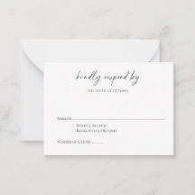 Budget Minimalistisch Schwarz-weiße moderne Script