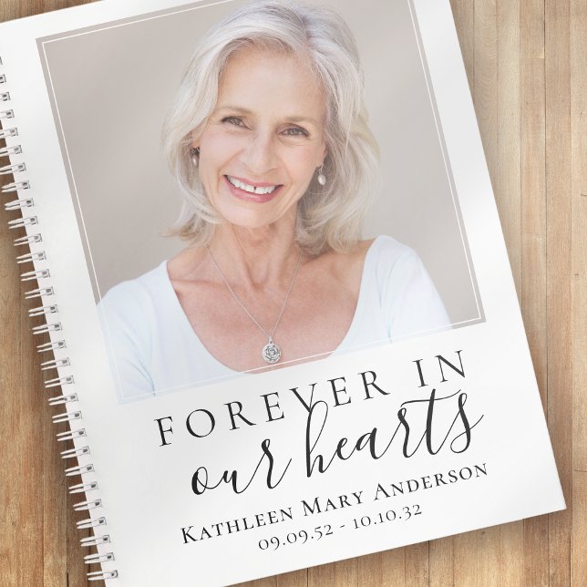 BUDGET Minimalistisches Bestattungsbuch Notizbuch (Von Creator hochgeladen)