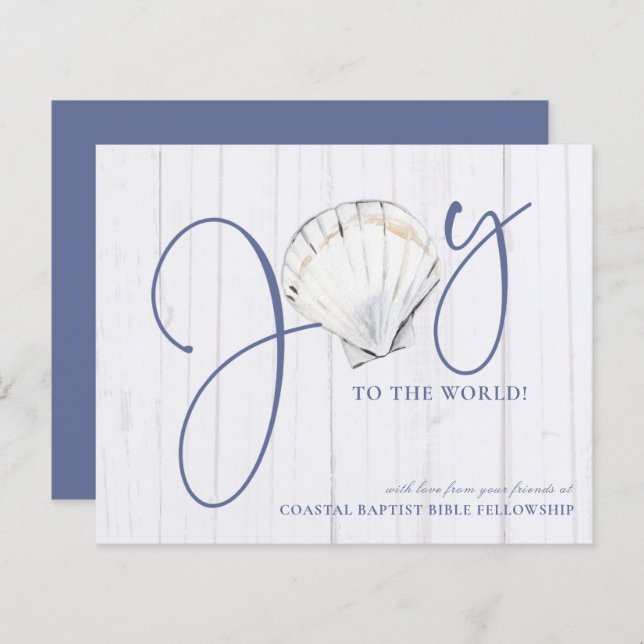 Budget Modern Nautical Christmas Joliday (Vorne/Hinten)