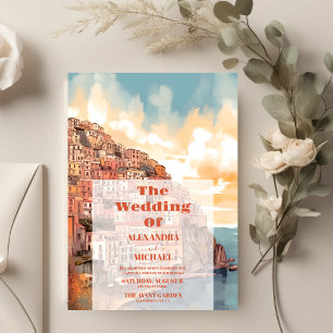 Budget Moderne Hochzeit in Urlaubsort Italien