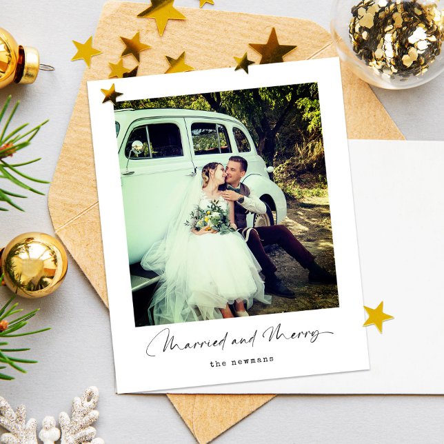 Budget Moderne Weihnachten | Verheiratet und froh Flyer (Von Creator hochgeladen)