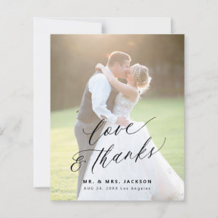 Budget modernes einfaches Foto Hochzeit Liebe und