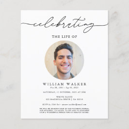 Budget Modernes Runde Foto Feier des Lebens