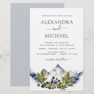 Budget Mountain Rustic Greenerity Wedding