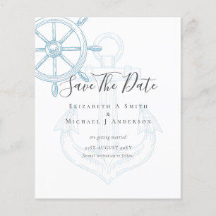 BUDGET Nautical FOTO Rette Daten Sea Beach Ocean Flyer