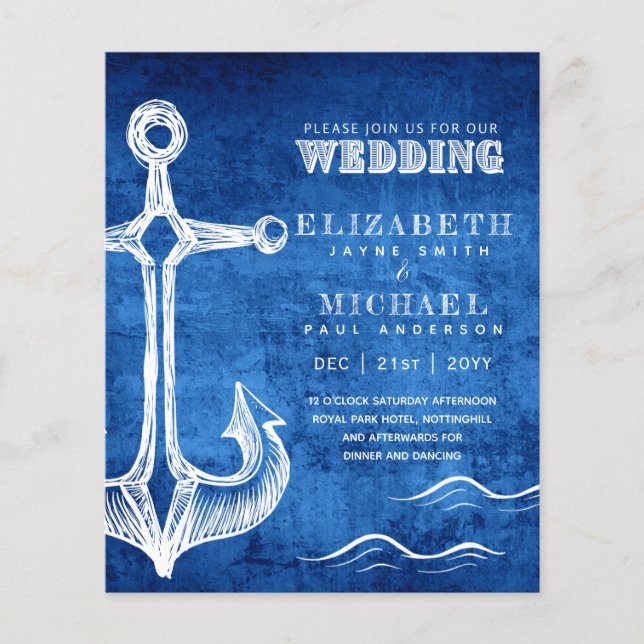 BUDGET Nautical Sailing Hochzeit in Urlaubsort lad (Vorderseite)