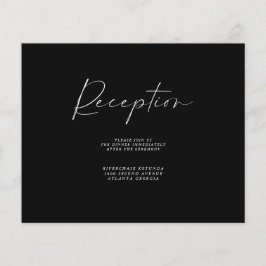 Budget Navy Empfang Information Insert Flyer