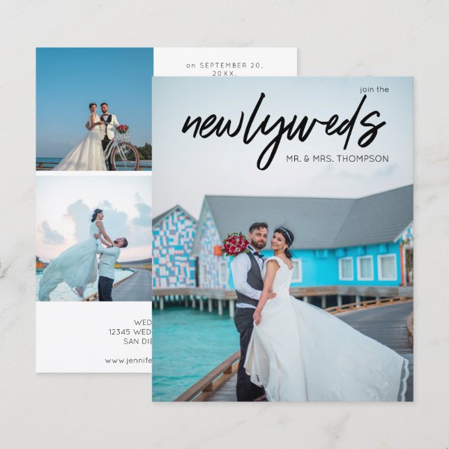 Budget Neugeborene 3 B Foto Post Hochzeit Empfang (Vorne/Hinten)