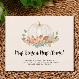 Budget New Season New Zuhause Moving Ankündigung