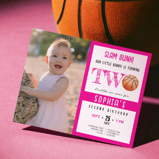 Budget Niedlich Basketball Foto Girl 2. Geburtstag