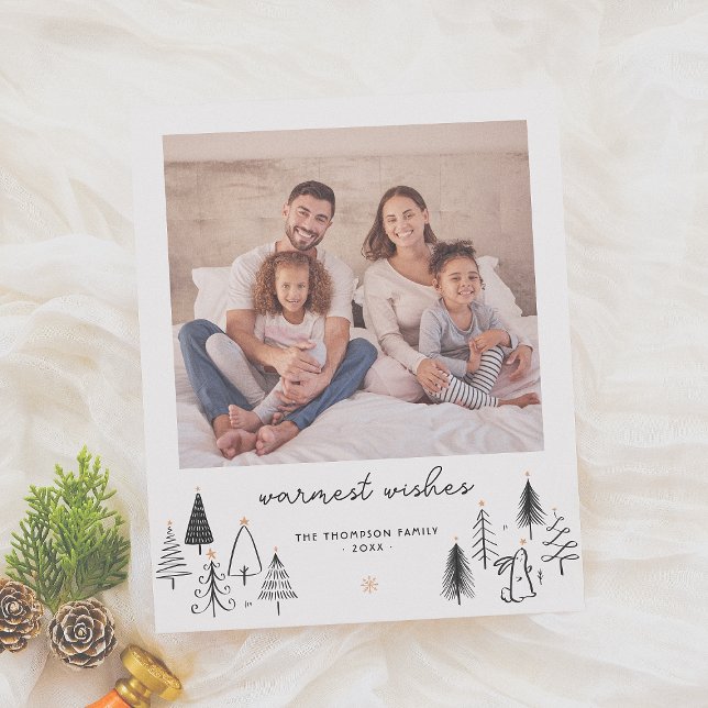 Budget Niedliche Weihnachtsbaumen Gruß Foto Urlaub (Von Creator hochgeladen)