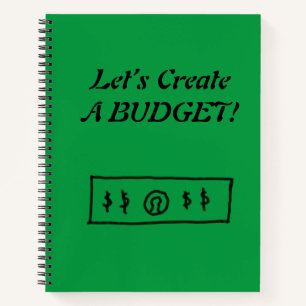 Budget-Notebook Notizbuch