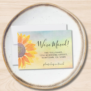 Budget Nous avons déplacé le Faire-part de déplace