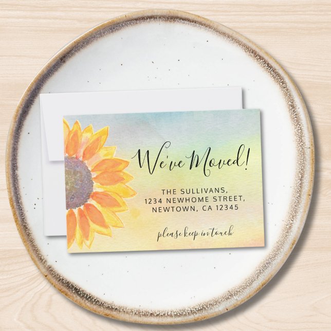 Budget Nous avons déplacé le Faire-part de déplace (Créateur téléchargé)