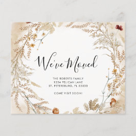 Budget Nouvelle carte de déménagement du Fleur sau