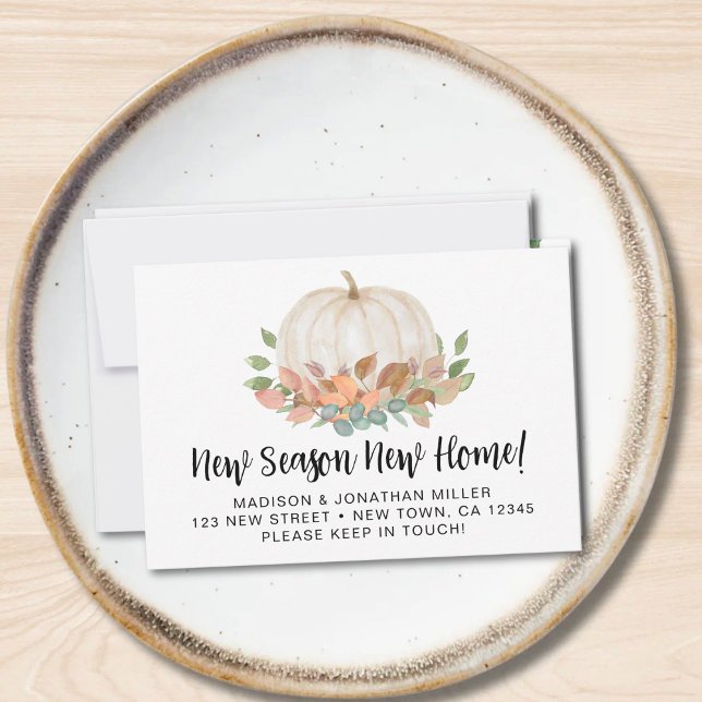 Budget Nouvelle saison Nouvelle maison Faire-part  (Créateur téléchargé)