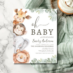 Budget Oh Baby Safari Animal Boy's Baby Shower
