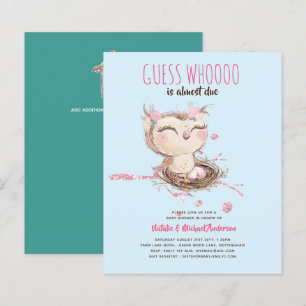 BUDGET OWL Babydusche schätzt, wer fast die Schuld