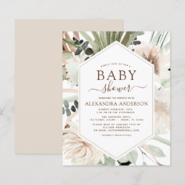 Budget Pampas Grass Baby Shower Boho Eucalyptus