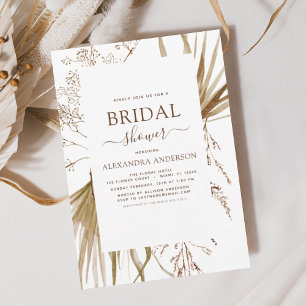 Budget Pampas Grass Bohemisch Boho Brautparty Fl Flyer