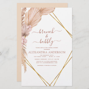 Budget Pampas Grass Brunch Bubbly Boho